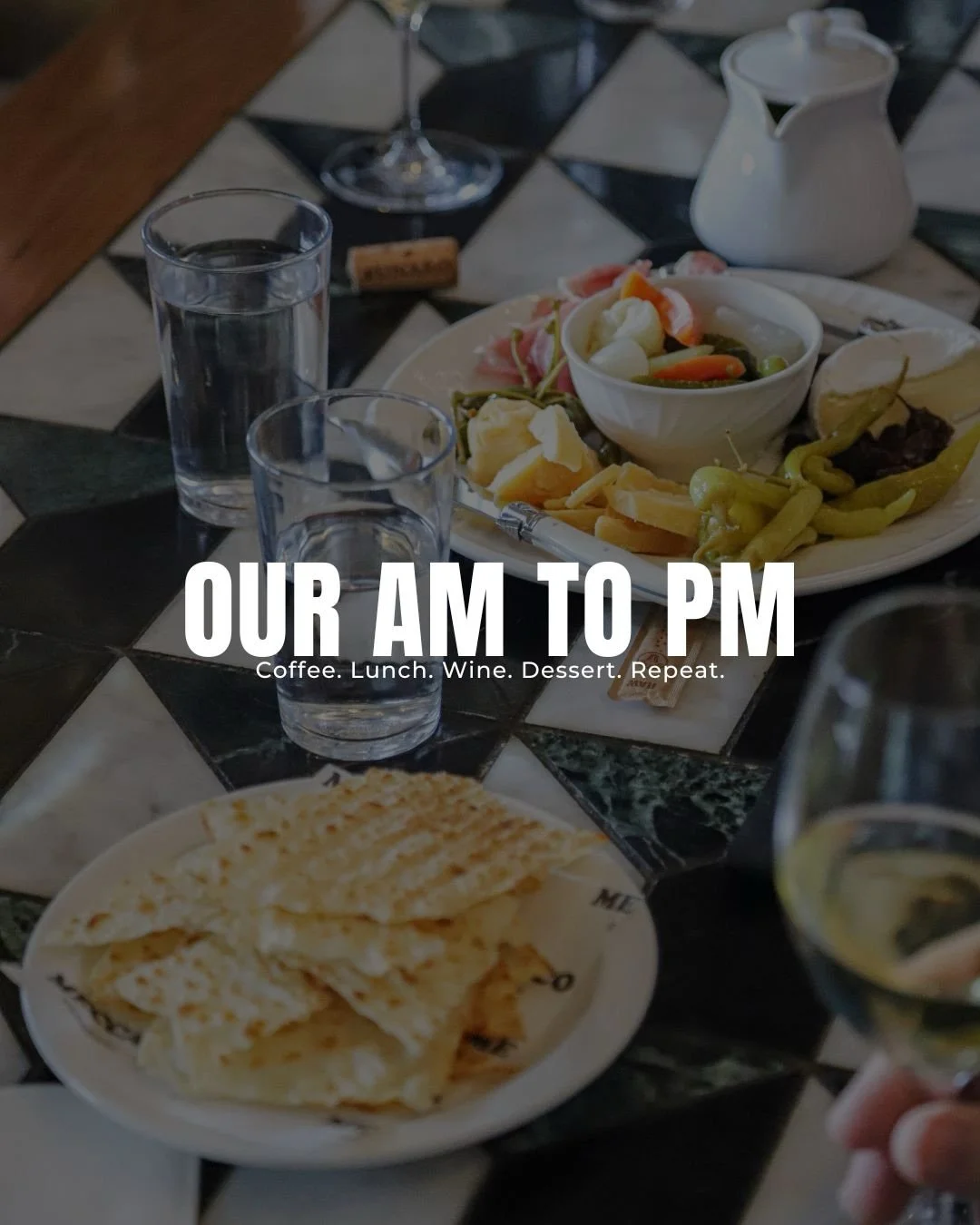 From morning coffee to evening wine.

Fresh coffee, long lunches, bowls of pasta, midweek catch-ups, dinner with friends and a few bottles shared across the table.

Just another day at Meccanico 🍇☕️