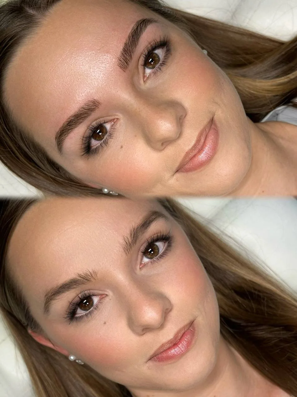 Microblading brows before and after – permanent makeup artist in Studio City CA
