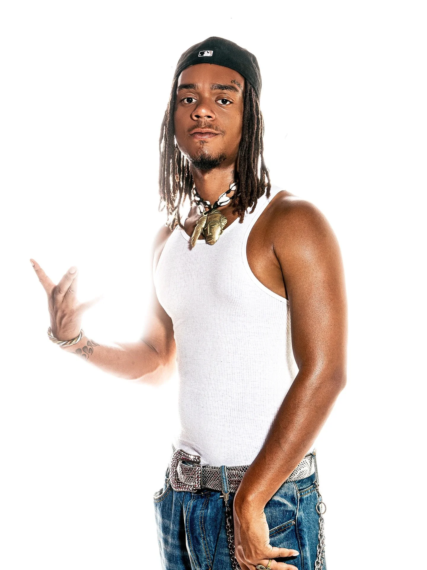 1 of my favorites off of the album is &ldquo;DEAD RACIST$&rdquo; 

It was made more recently but it&rsquo;s very necessary &amp; vital 

This is movement music plain &amp; simple 

A ghetto negro spiritual 

&ldquo;ANCE$TOR MONEY&rdquo; is on @even.b