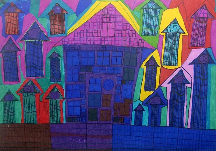 A Street in Australia with 12 Houses - Falefatu Enari