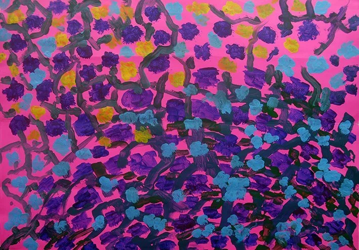 Blueberries are in Season - Lizzie Collenette