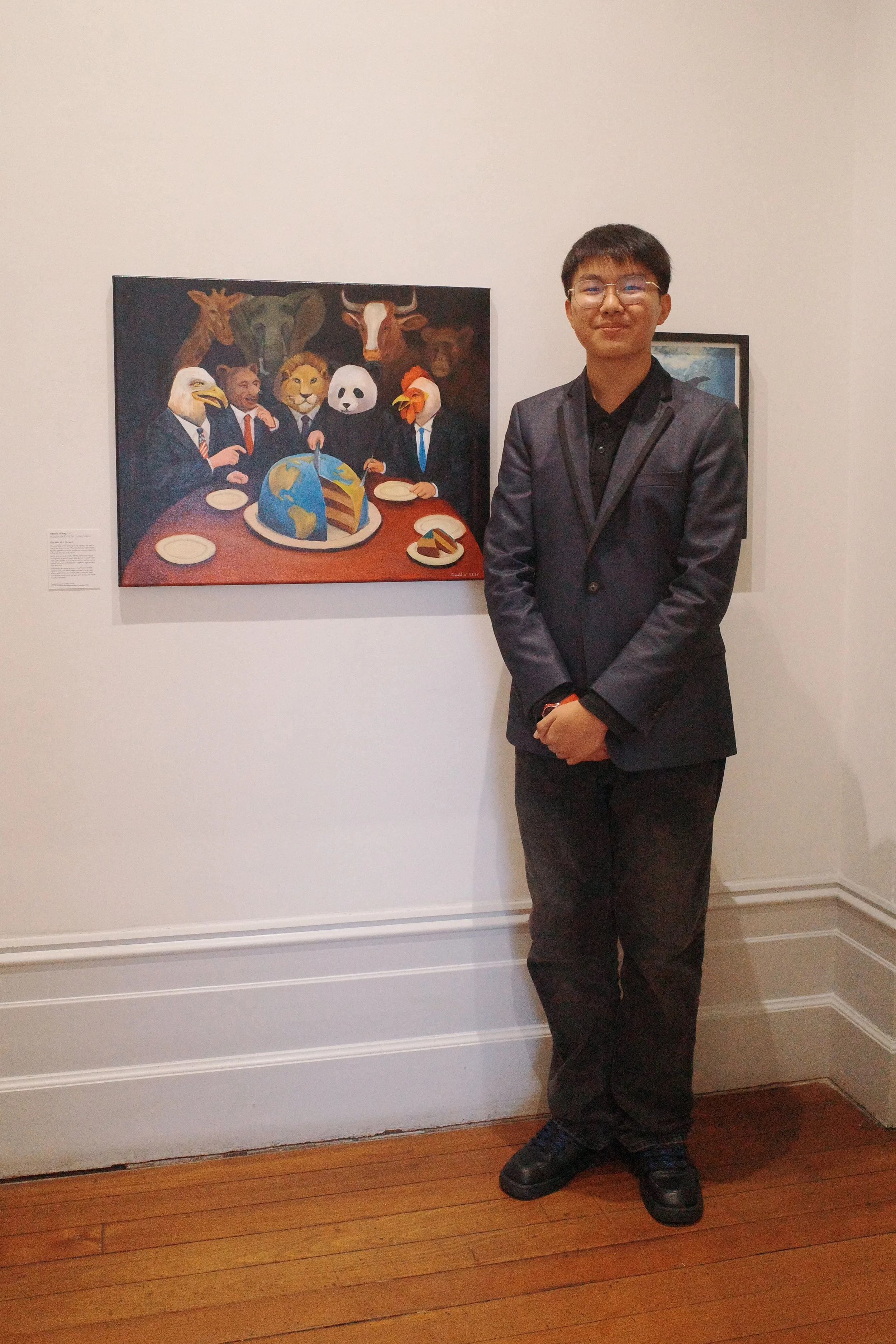 People's Choice Award Winner: The World is Served - Ronald Wang (Hobsonville Point Secondary School)