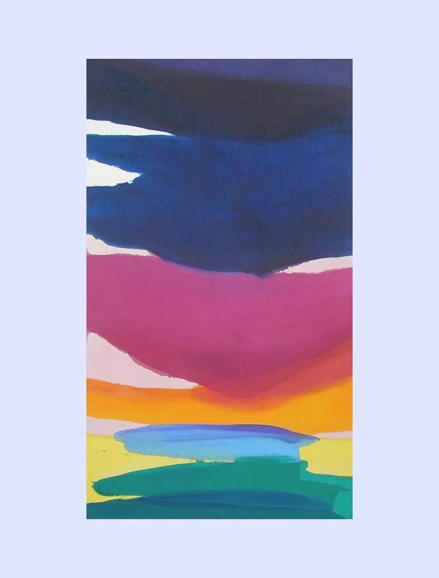 Small winter sunset (1972) Gretchen Albrecht