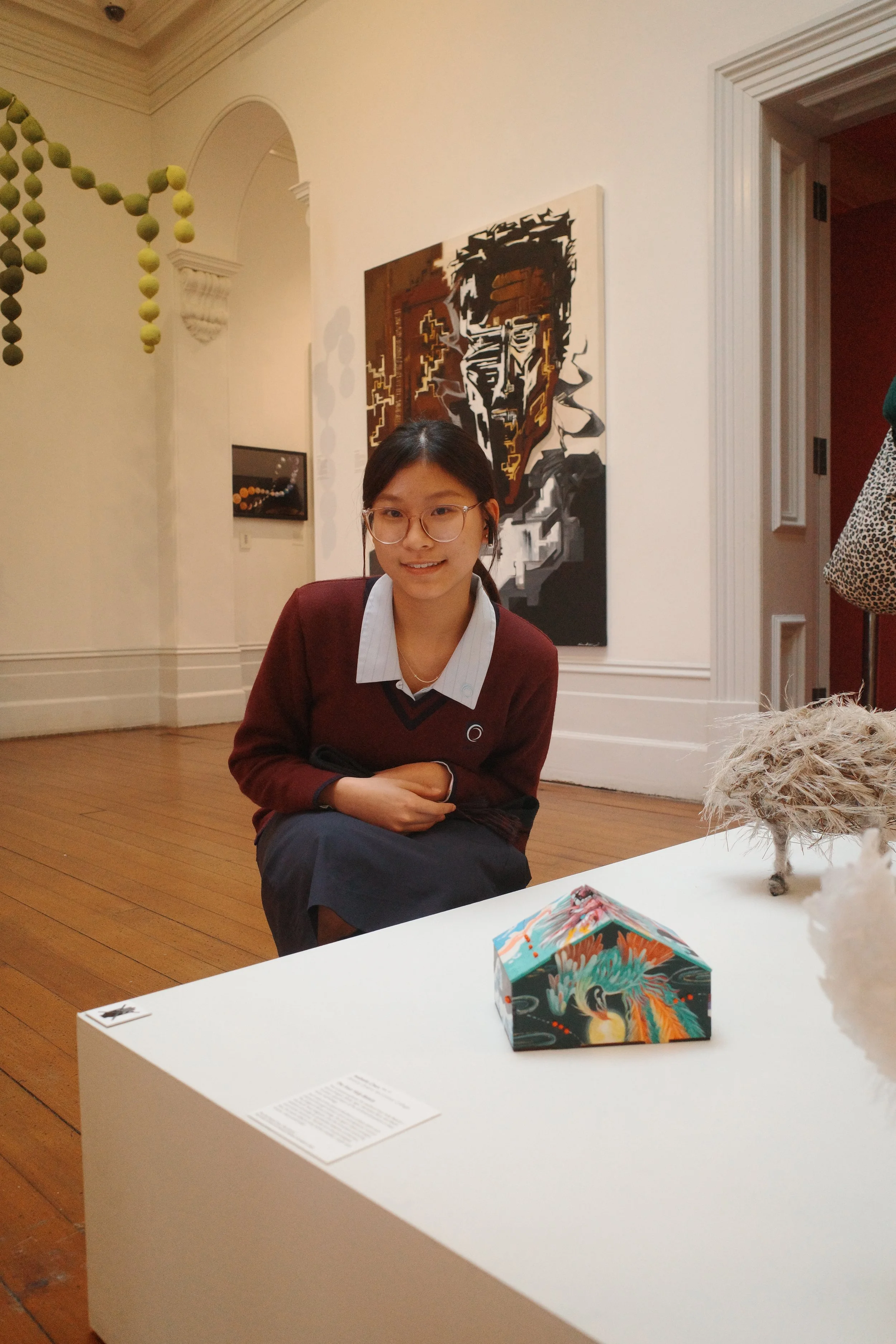 Third Place Winner: The Four Holy Beasts - Isabella Chen (Botany Downs Secondary School)