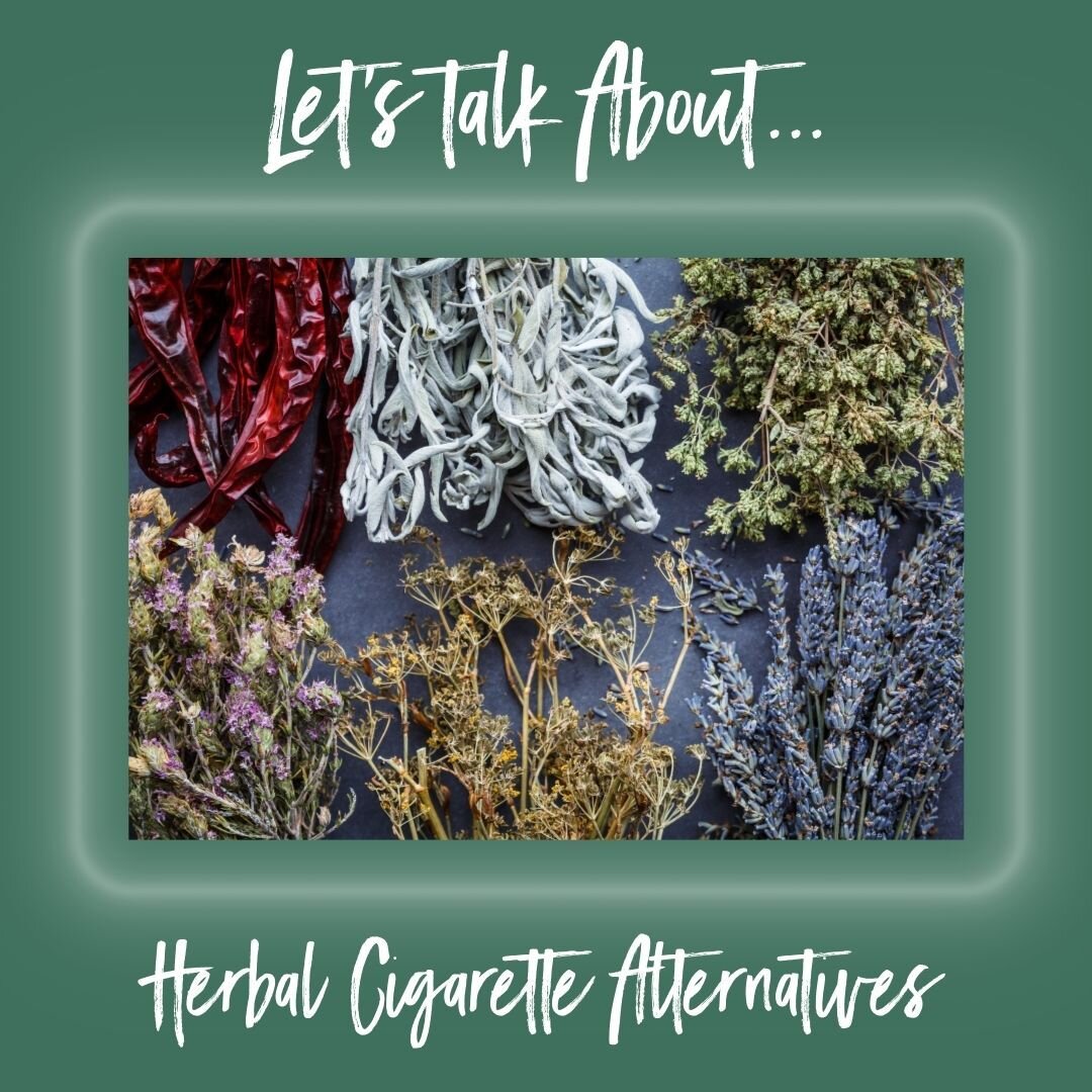 Why do we love herbal cigarette alternatives?
.
🌿 They&rsquo;re a great tobacco cessation aid - for many people, smoking is a stress-relieving ritual that allows you to step outside for a moment of quiet, take a few deep breaths, and focus on the wa