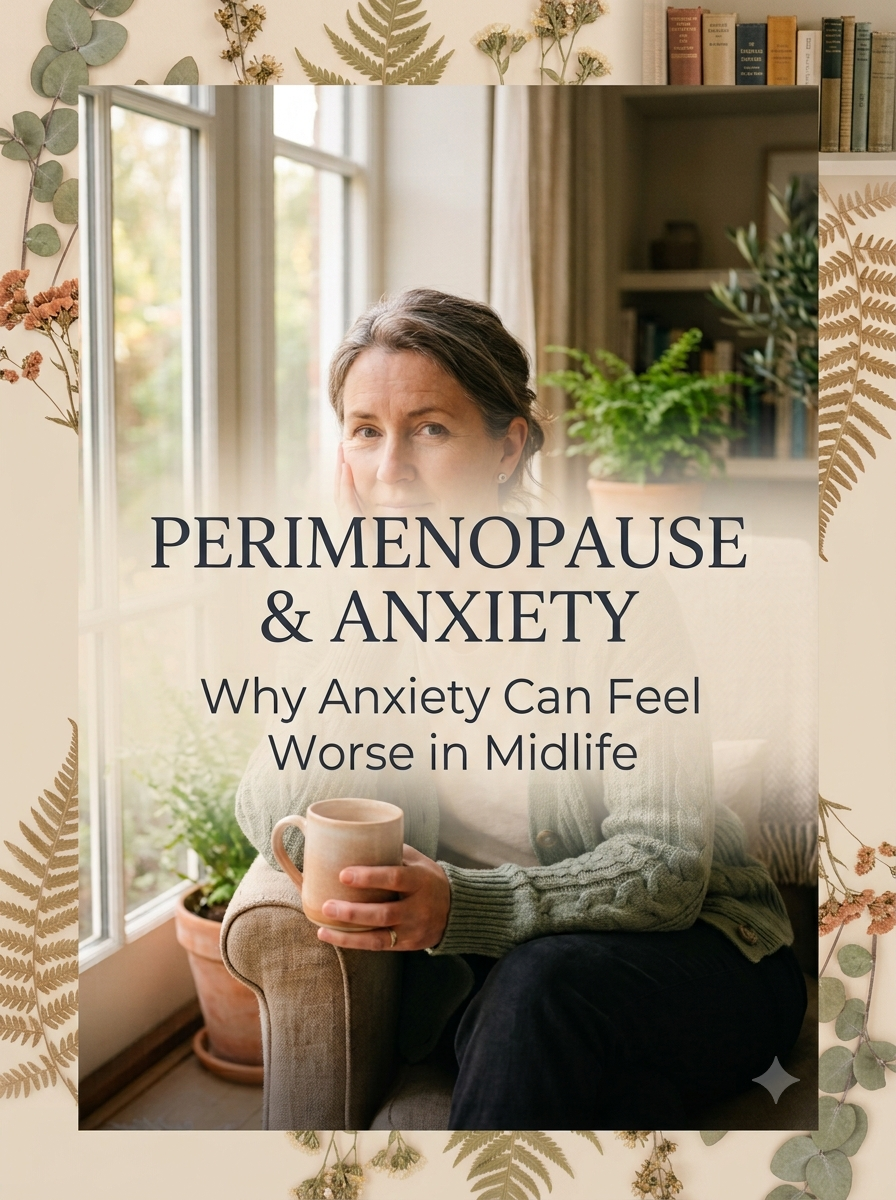 Perimenopause and Anxiety: Why Anxiety Can Feel Worse in Midlife