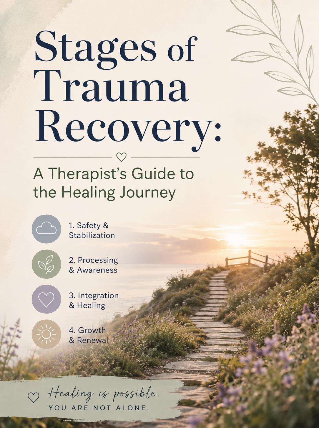 Stages of Trauma Recovery: A Therapist's Guide to the Healing Journey