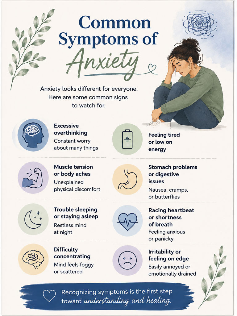 symptoms of anxiety