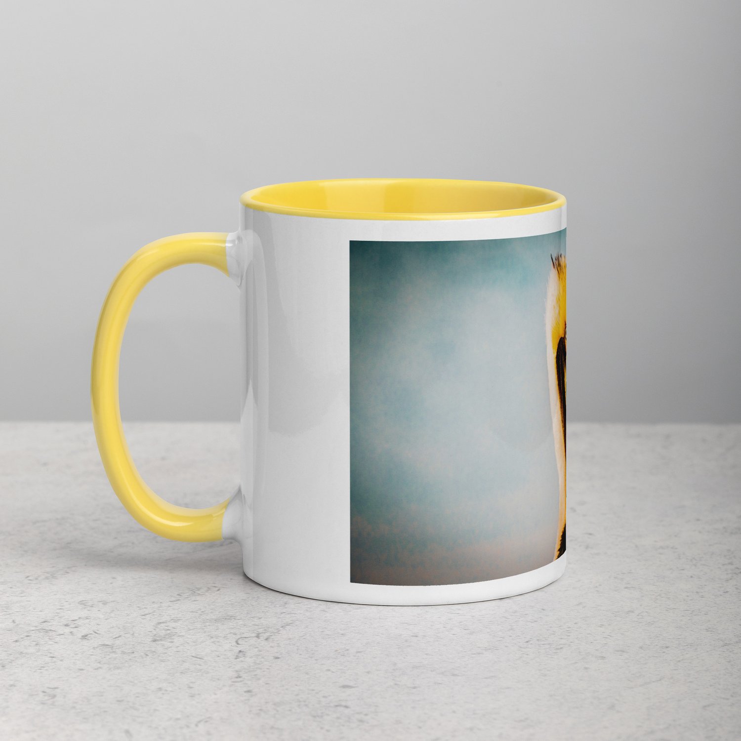Pelican Mug with Color Inside — Penny Britt