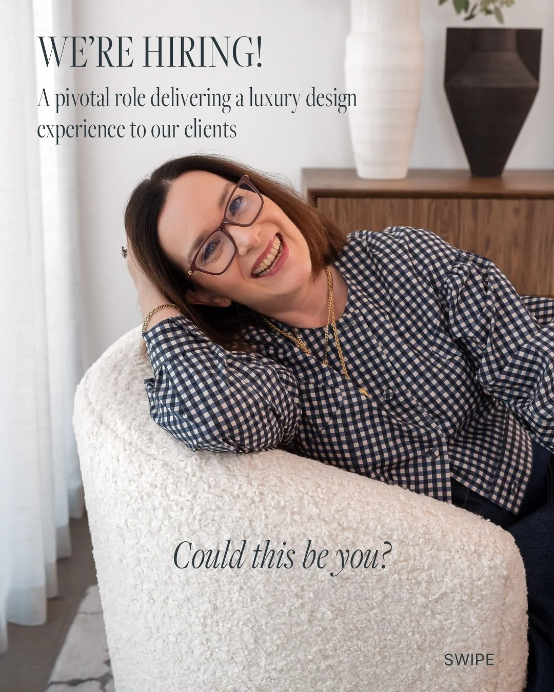 Could this be you? In 2026, I&rsquo;m delighted to be opening up a beautiful opportunity for a Design Concierge to join the studio.

This role is central to the delivery of our concierge-level offering, providing particular support to premium furnish