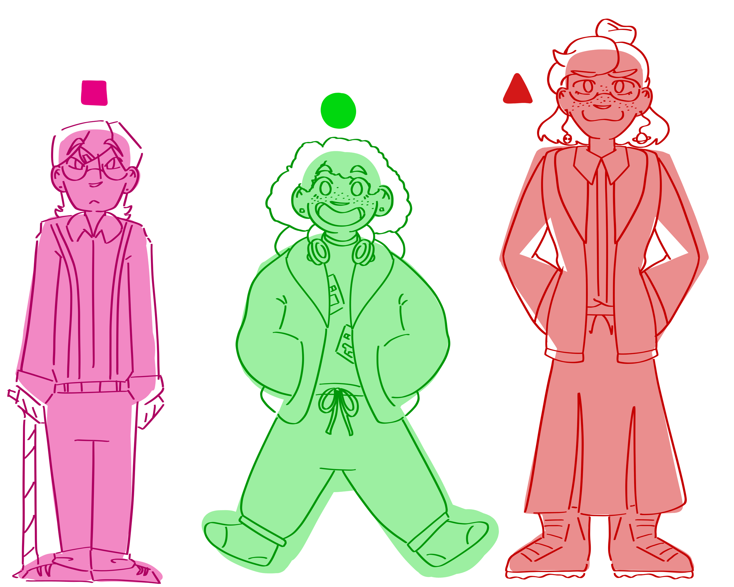 Silhouette Shapes - Character Redesigns