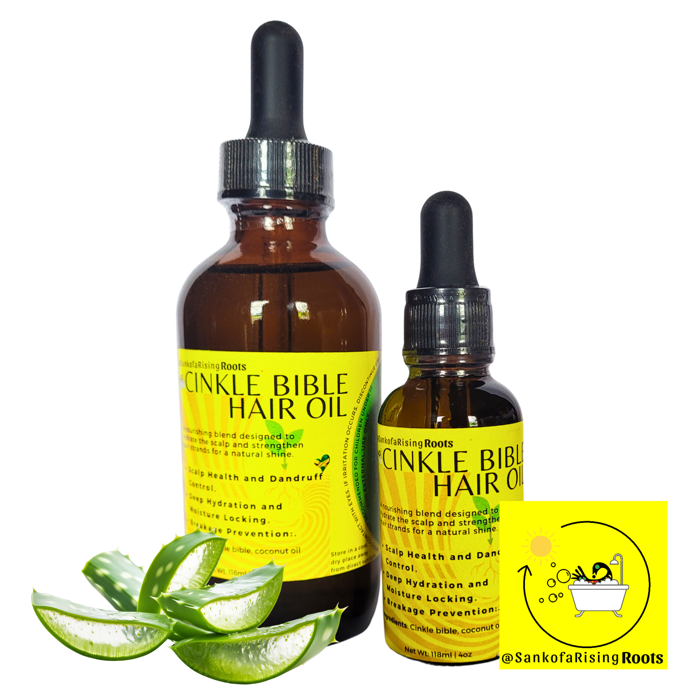 sinkle bible (aloe vera) hair oil
