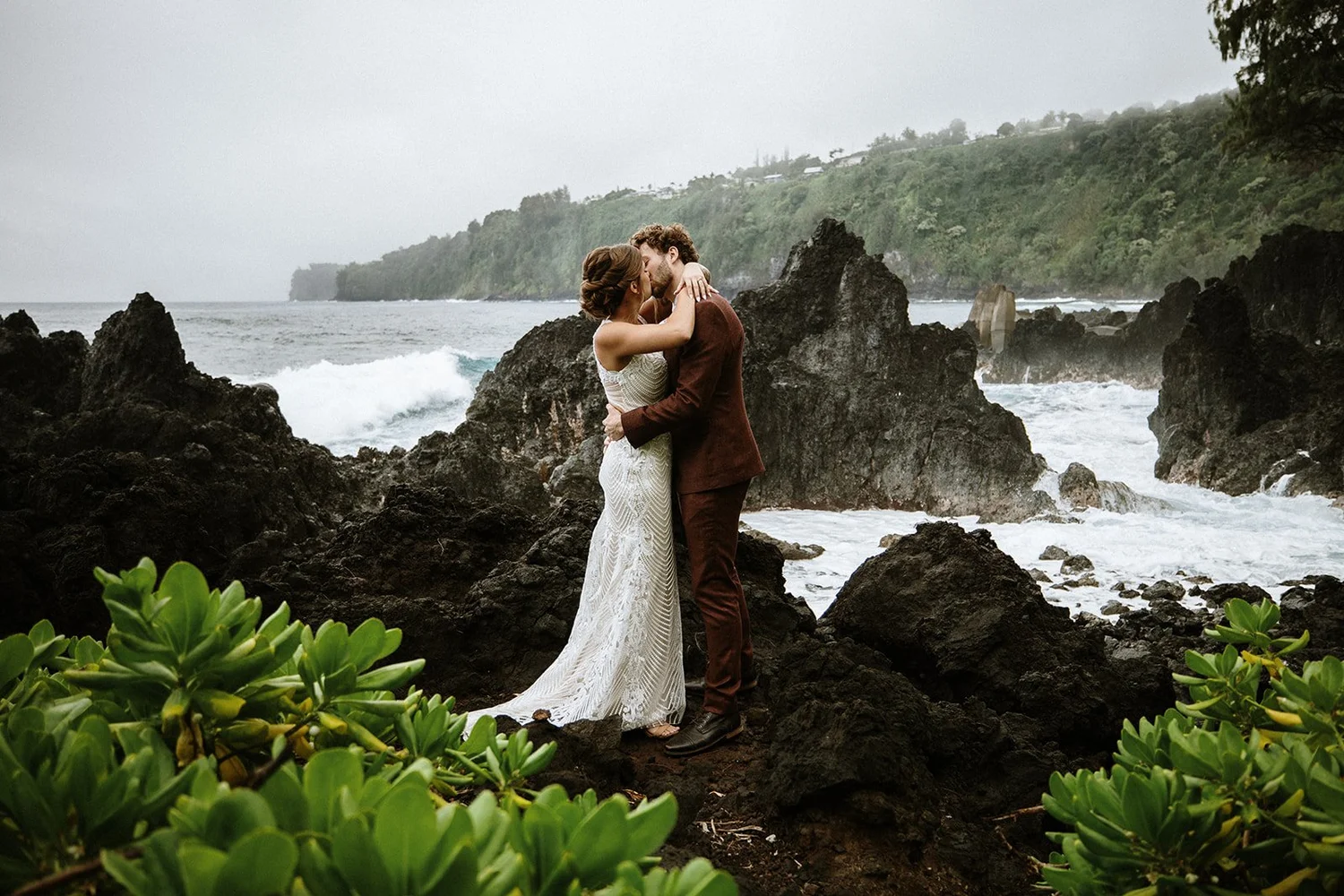 Sunrise Elopement ♡ Pauoa Bay — BIG ISLAND ELOPEMENT & HAWAII WEDDINGS