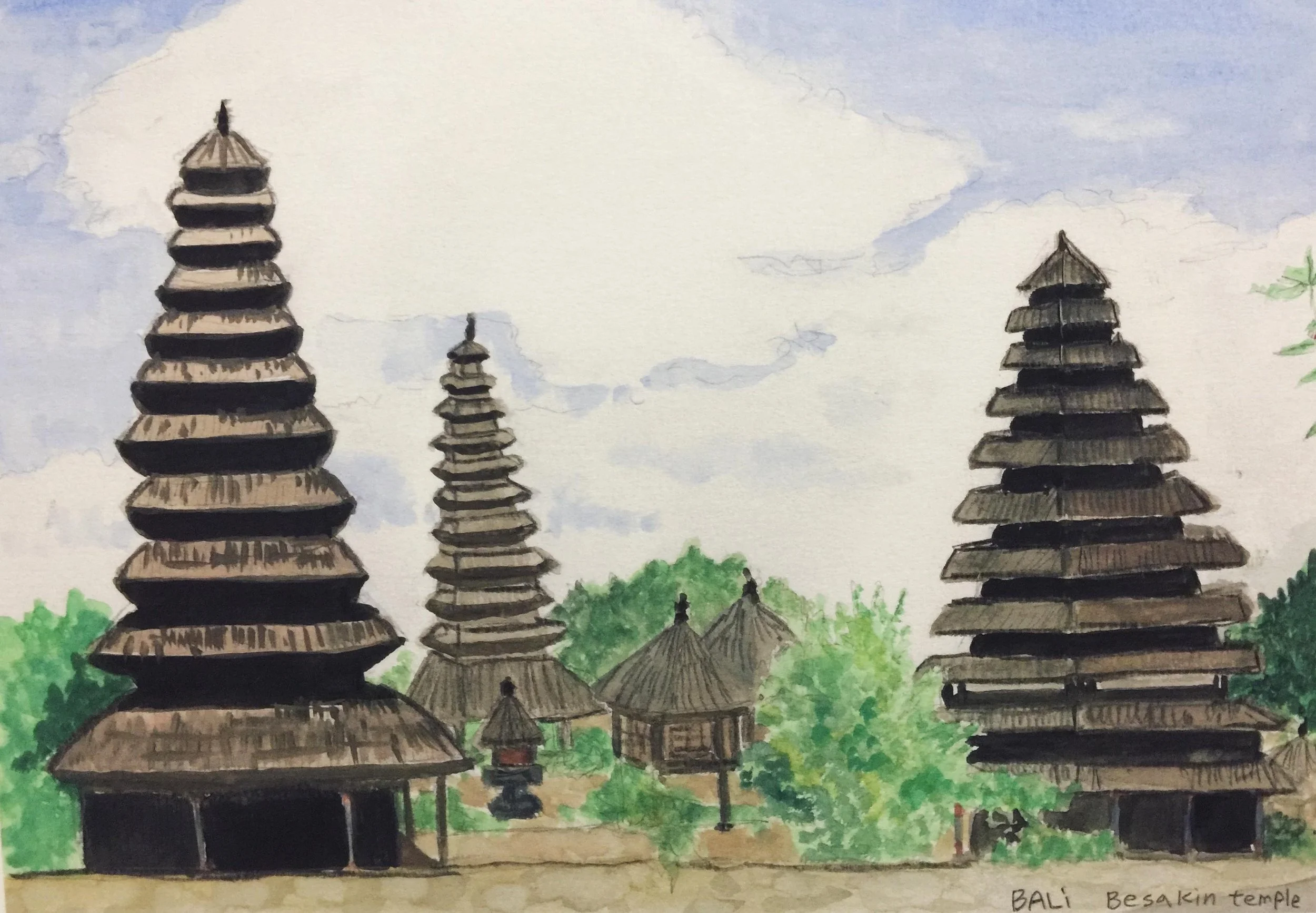 Bali Besakin Temple - Tamotsu Toda