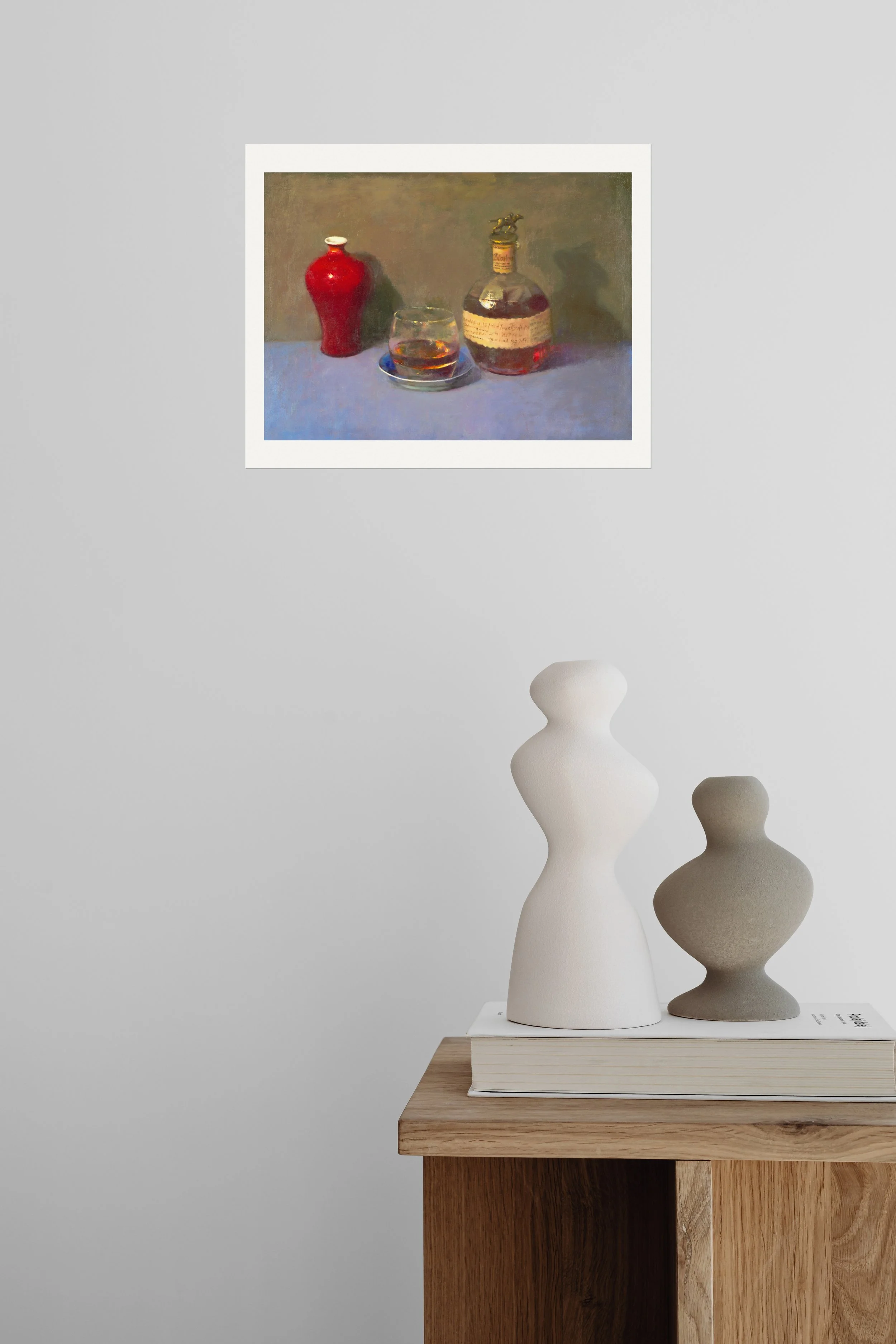 rdr - bourbon and red vase 20"x16".jpg