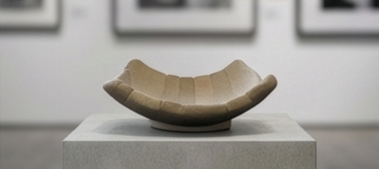 Yakishime Unglazed Stoneware Large Bowl