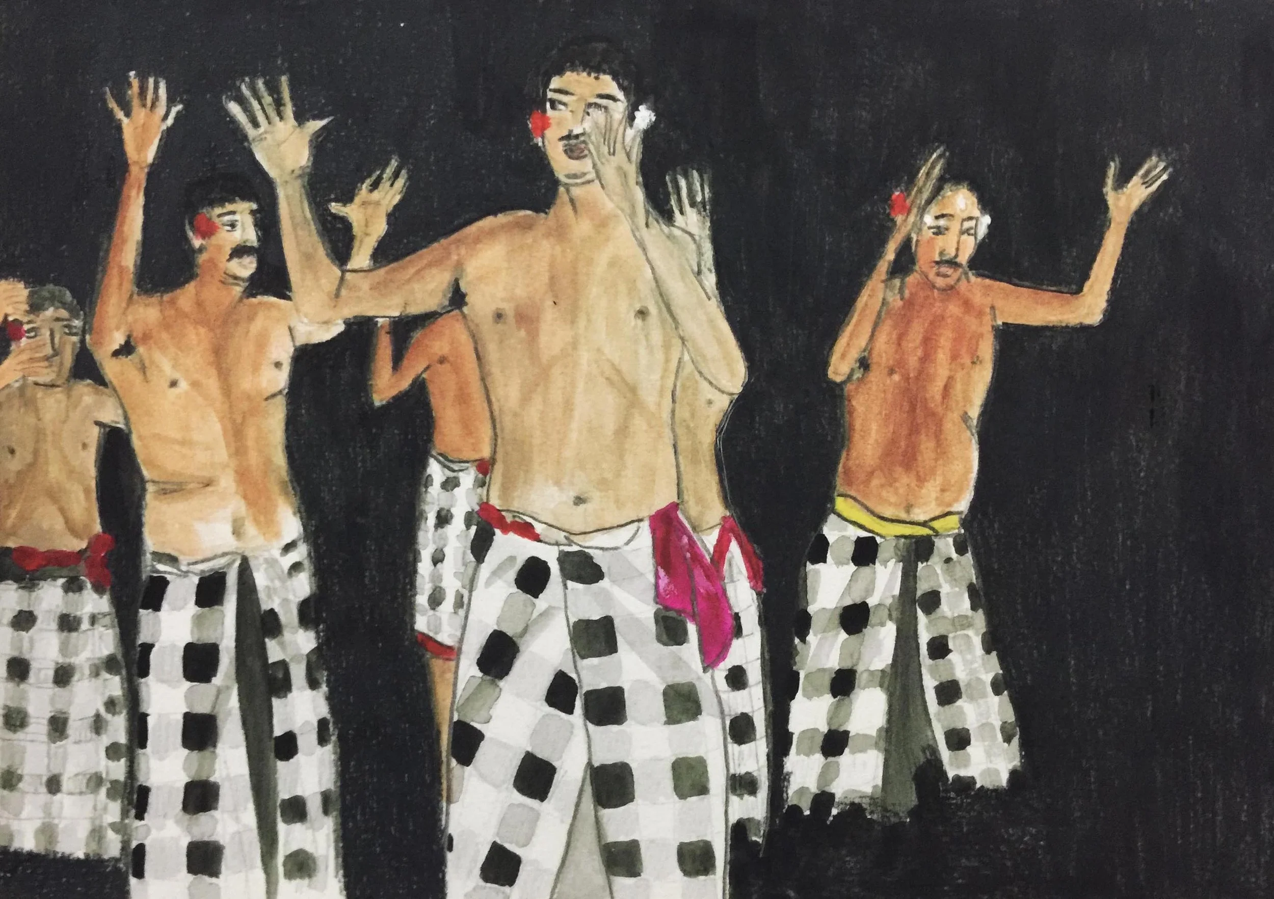 Kecak Dance I - Tamotsu Toda