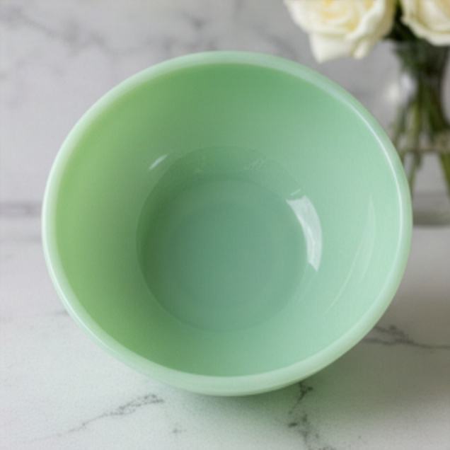 Vintage Fire King Jadeite Cereal/Soup Bowl 5"