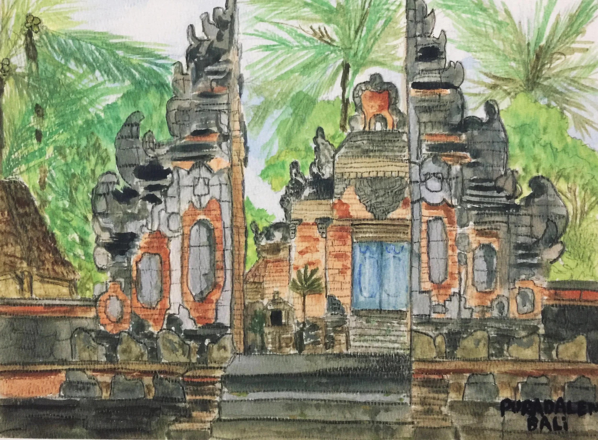Puradalem Temple - Tamotsu Toda