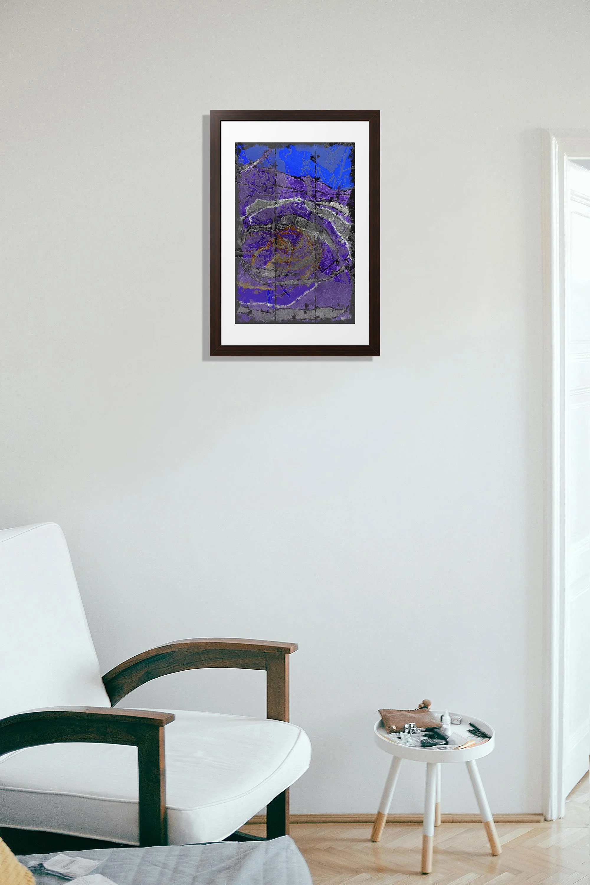 gravity of silence 20"x30" walnut interior.jpg
