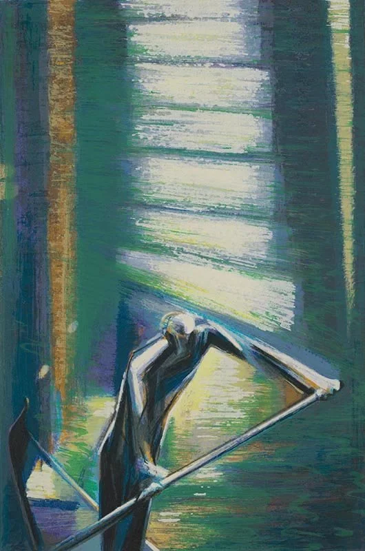 A Man and Boat - Luigi Voltolina