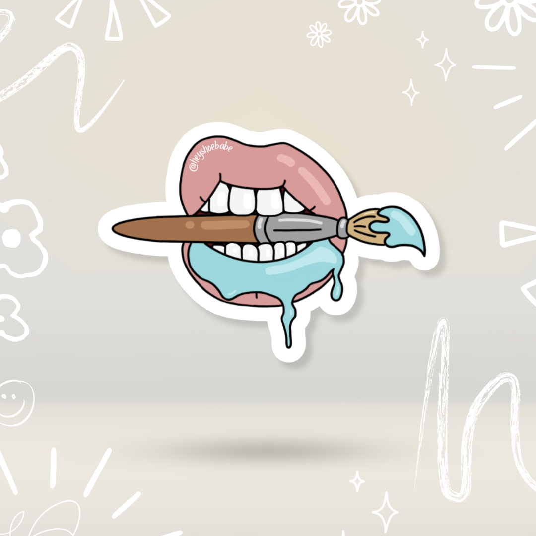 HeyShoeBabe Logo Die-Cut Magnet