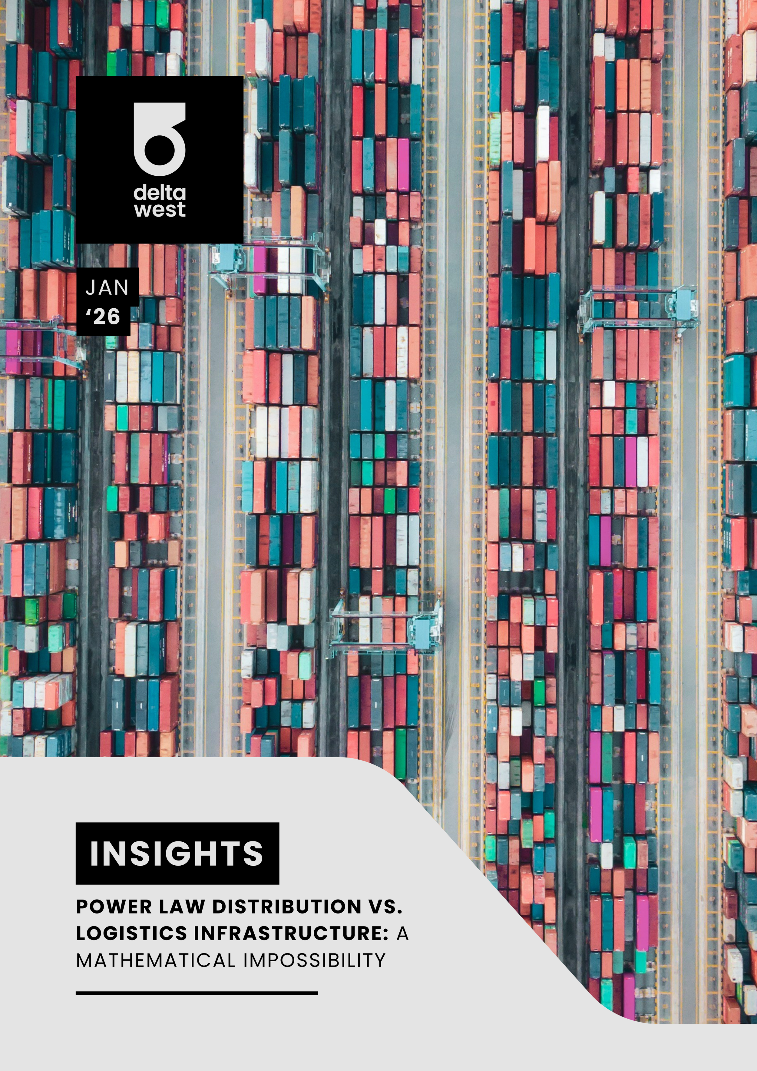 Power Law Distribution vs. Logistics Infrastructure: A Mathematical Impossibility
