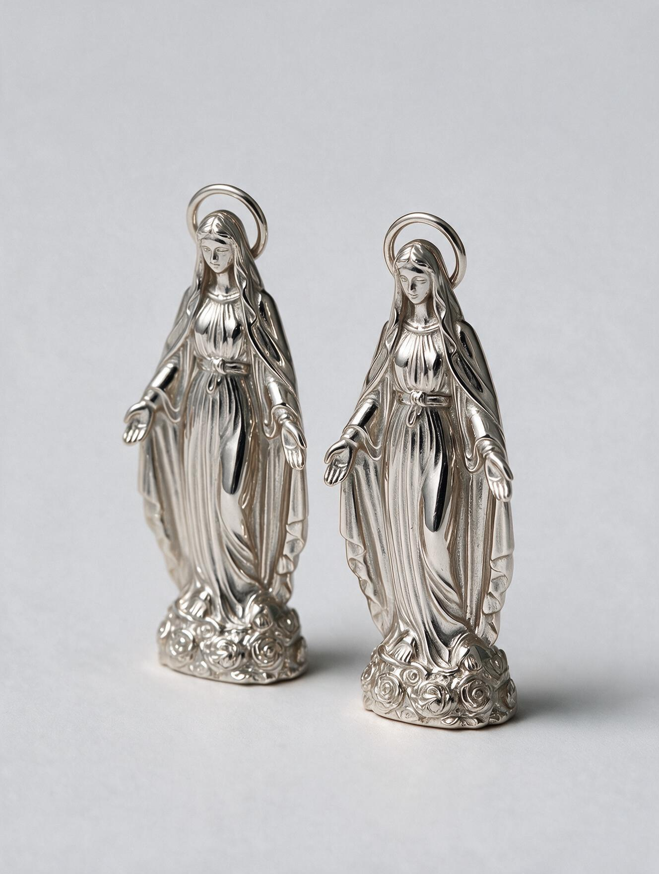 SANCTA  PENDIENTES RODIO