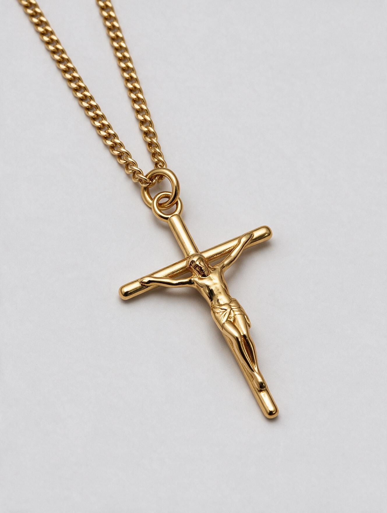 CRUX COLGANTE ORO