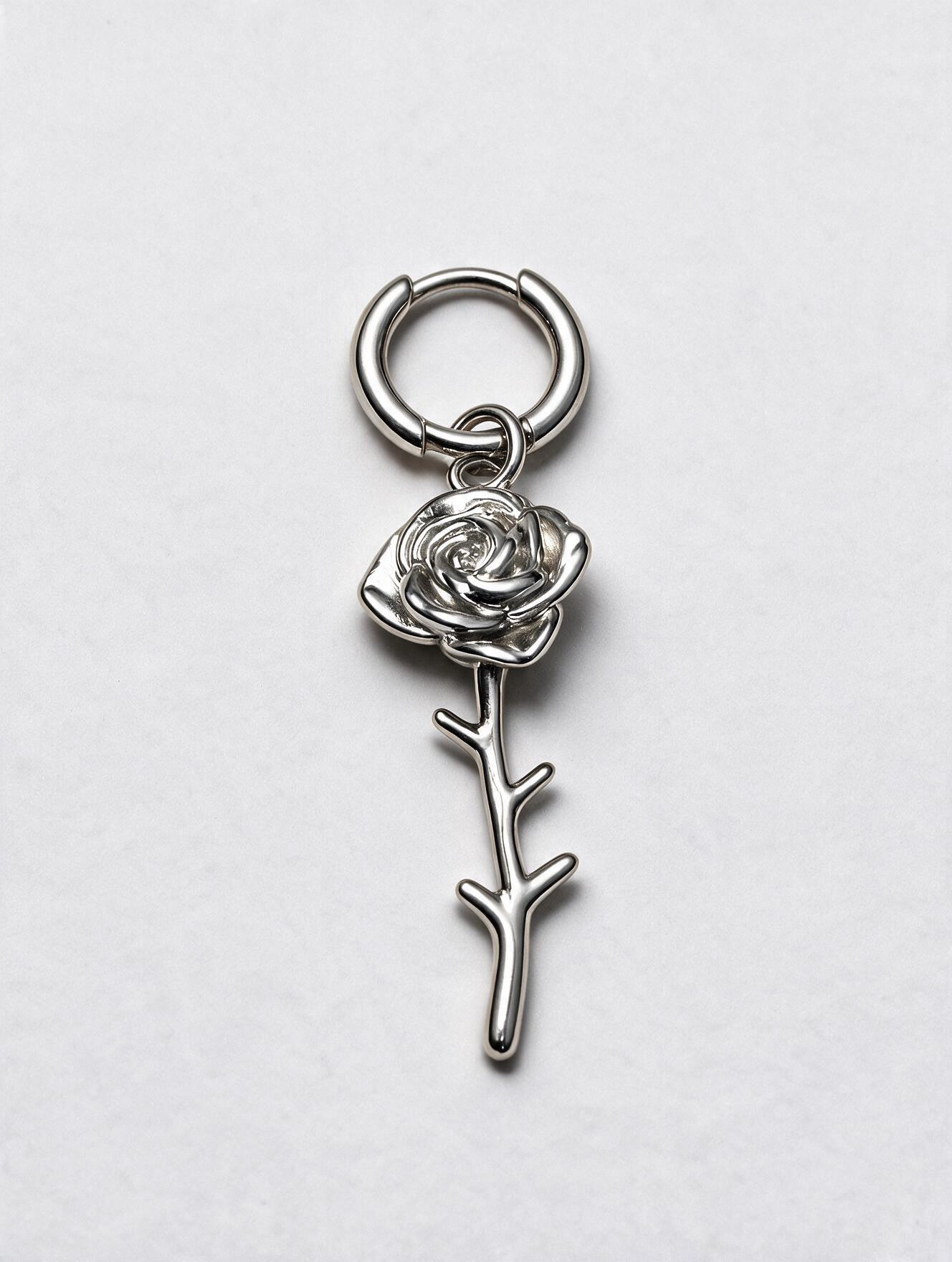 ROSA GITANA  PIERCING RODIO