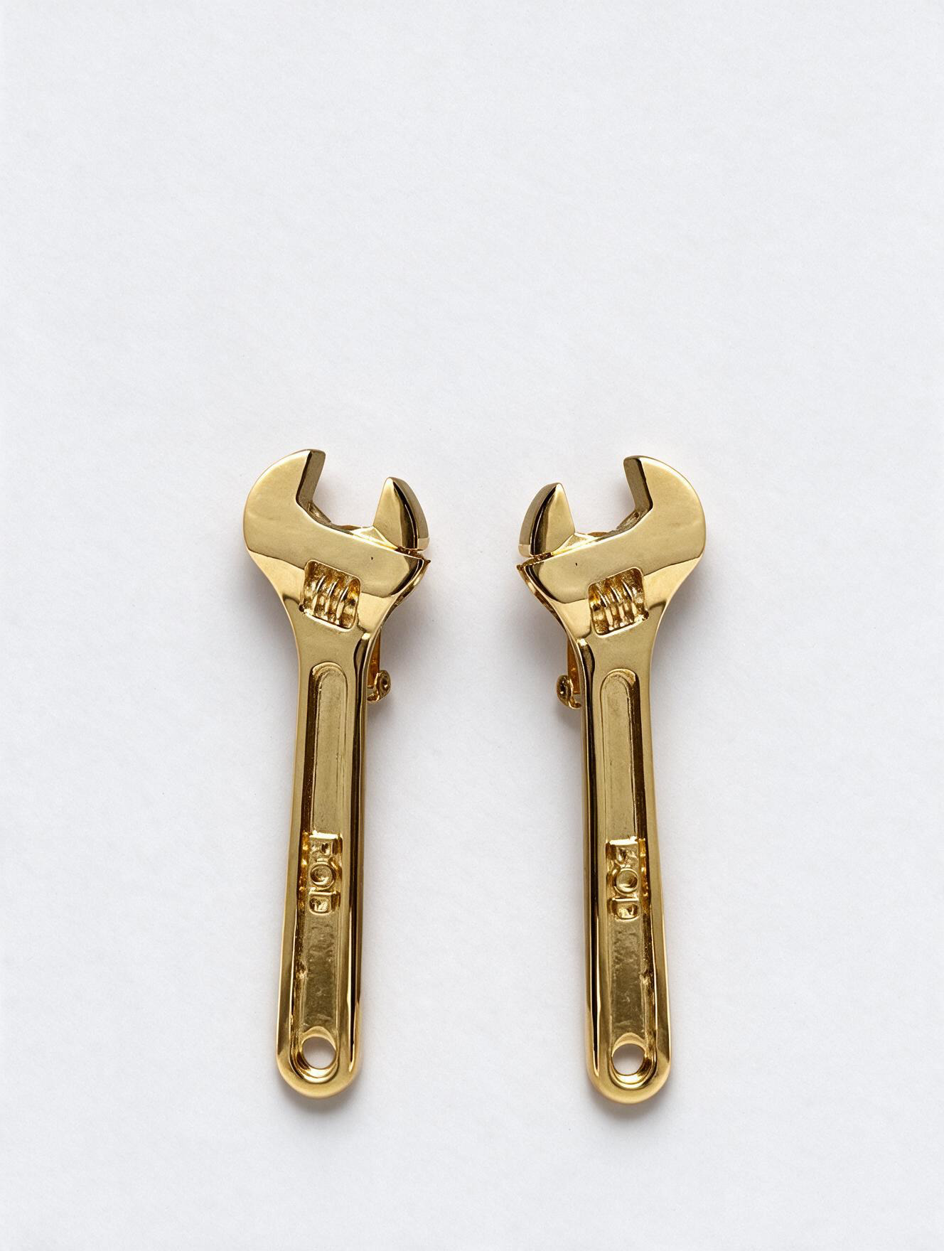 MECANIC PENDIENTES ORO