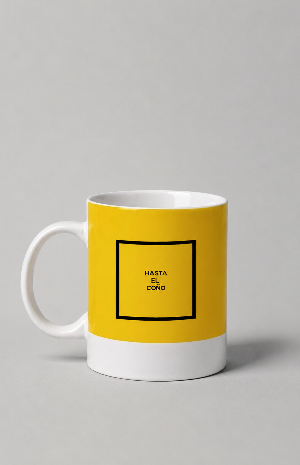 TAZA "HASTA EL COÑO"
