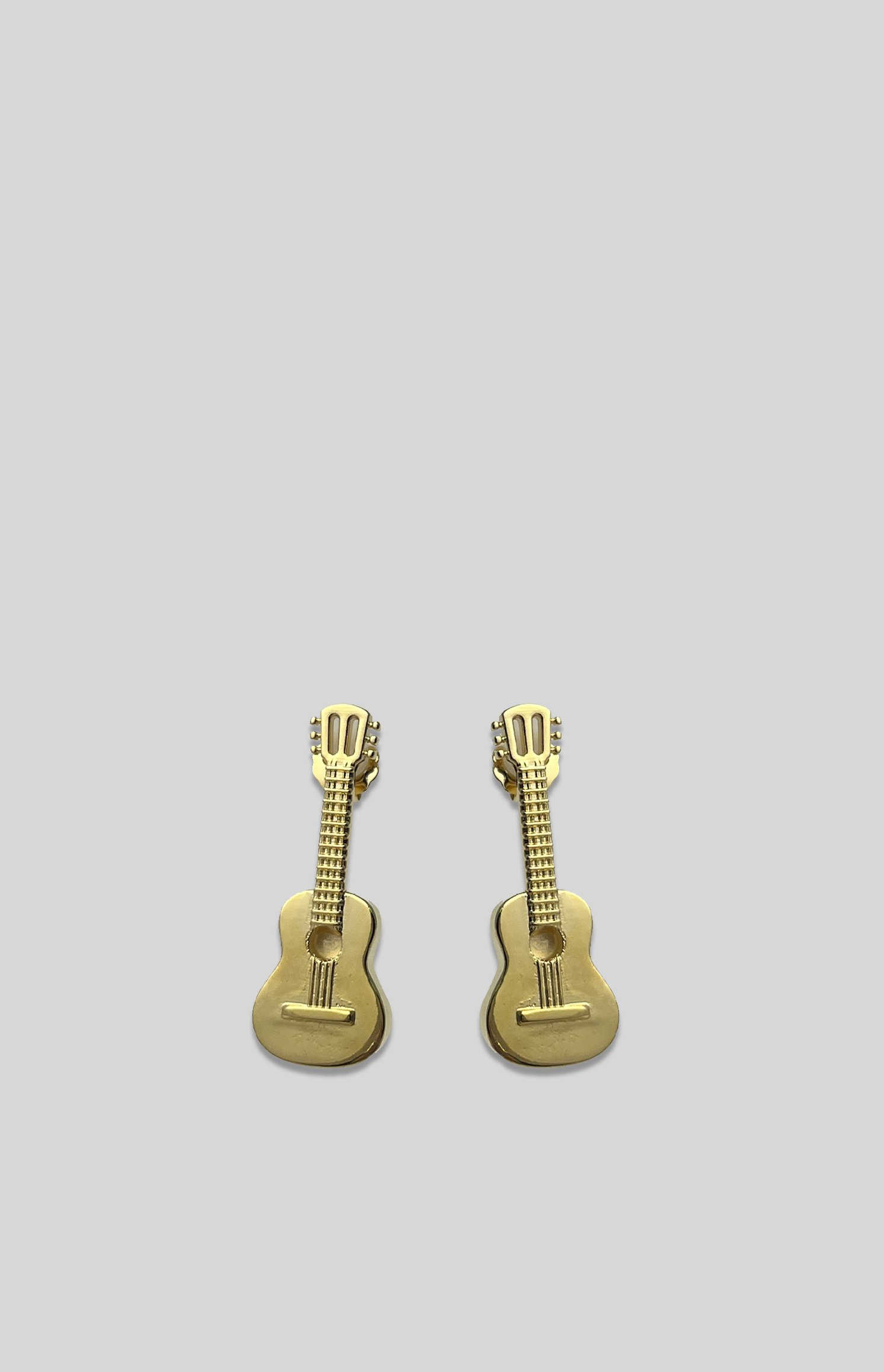 GUITARRICA PENDIENTES ORO