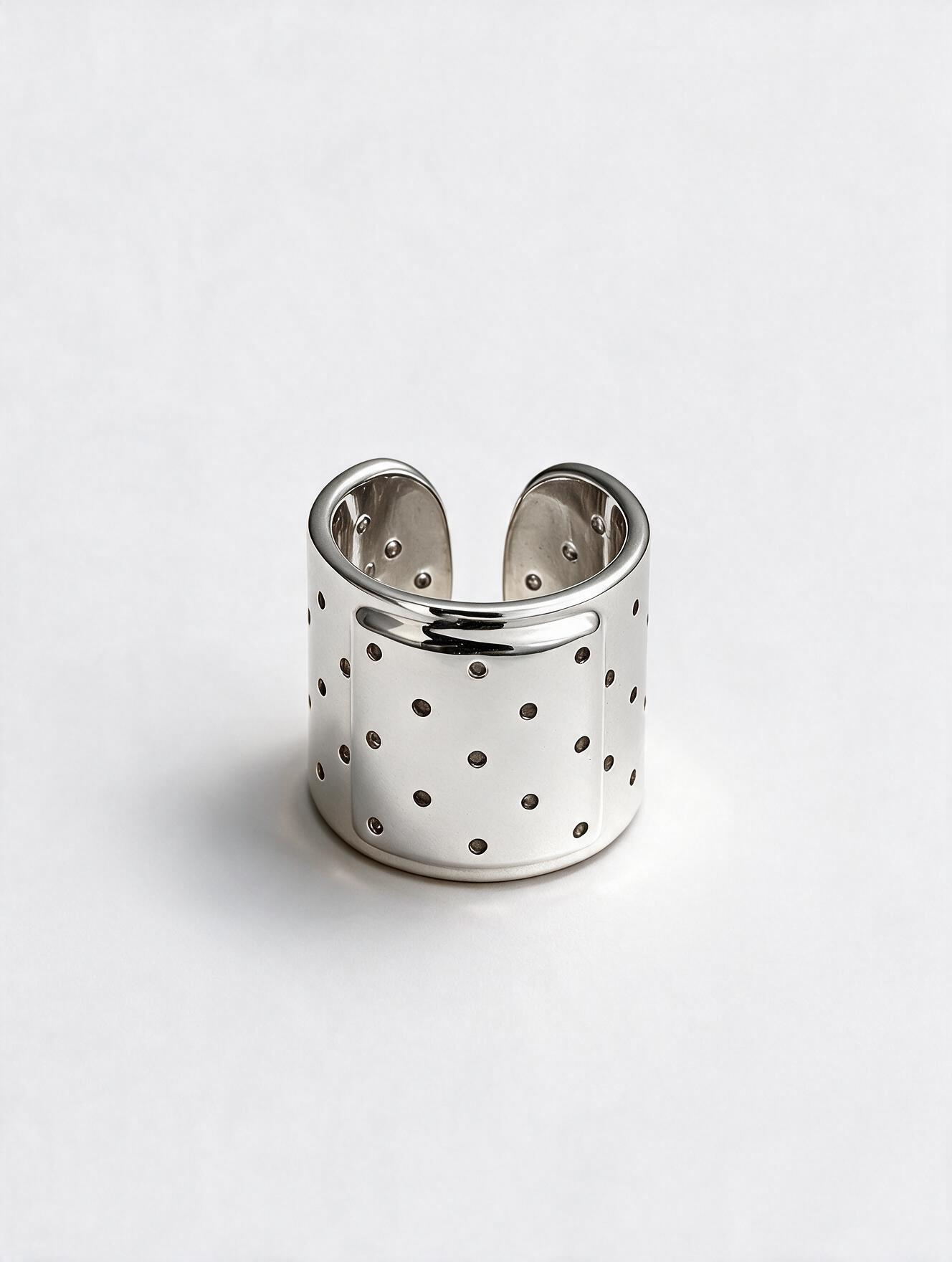 "Band-Aid" ANILLO Plateado