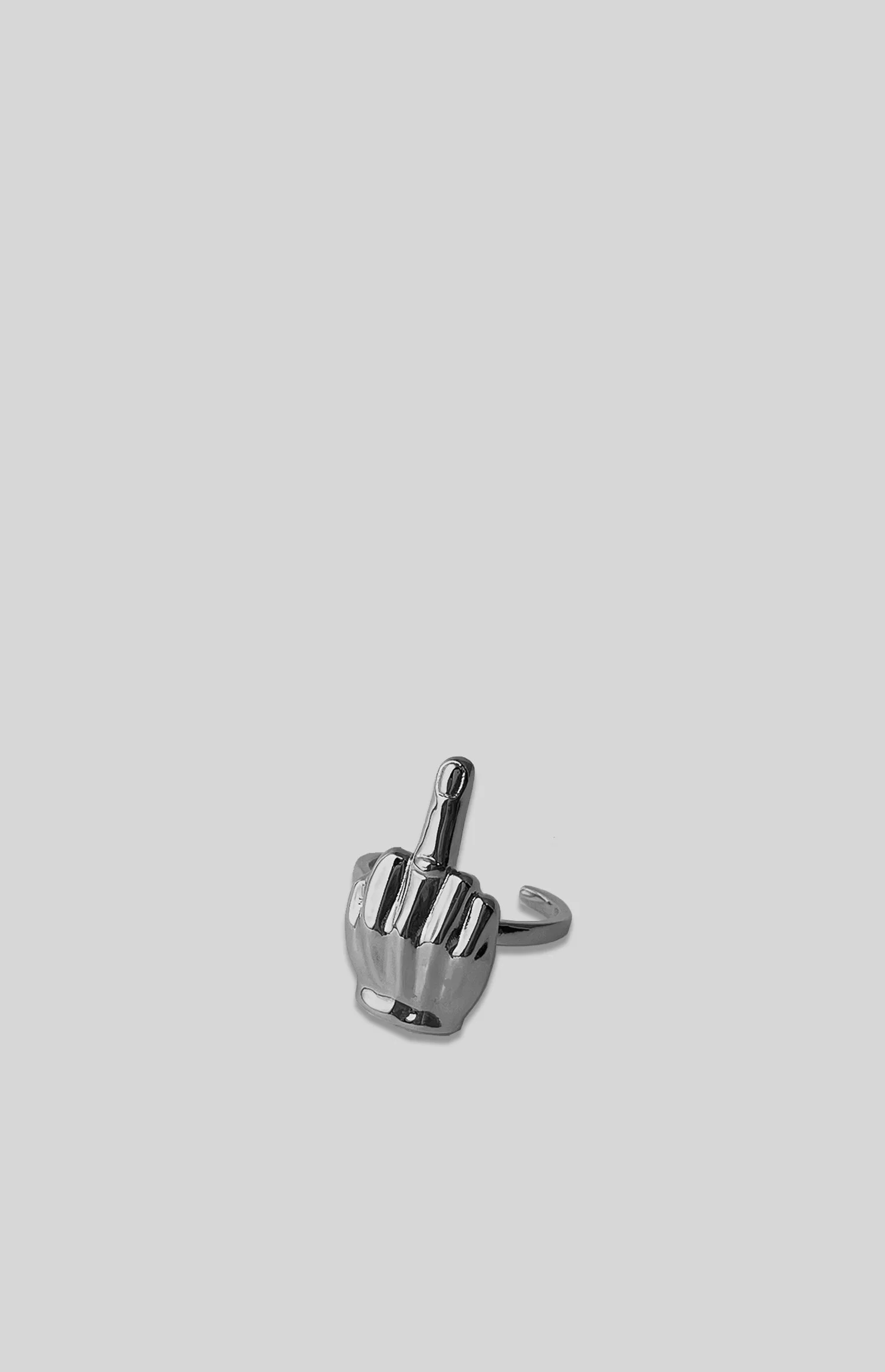 ANILLO IRREVERENCE RODIO