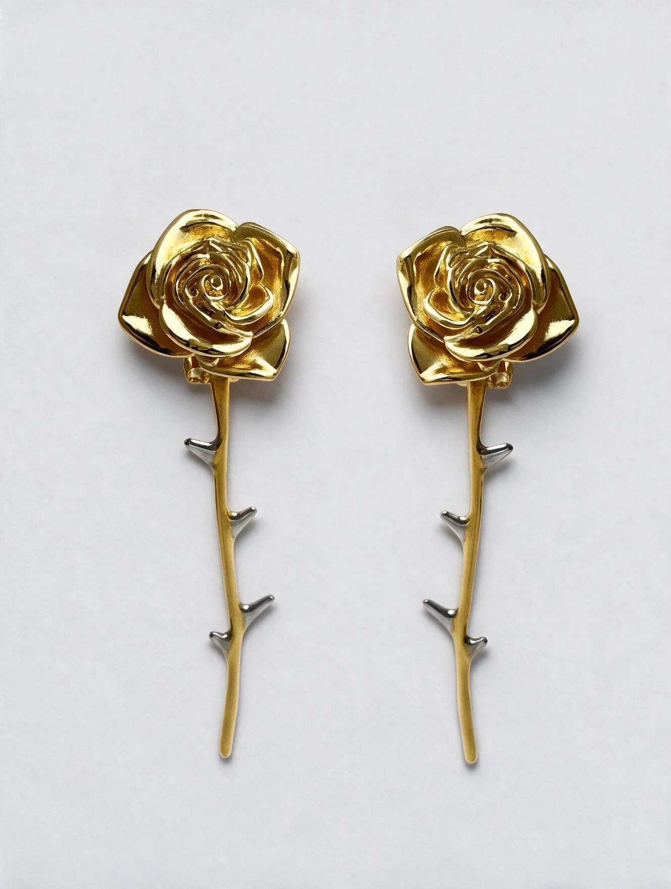 ROSA GITANA PENDIENTES