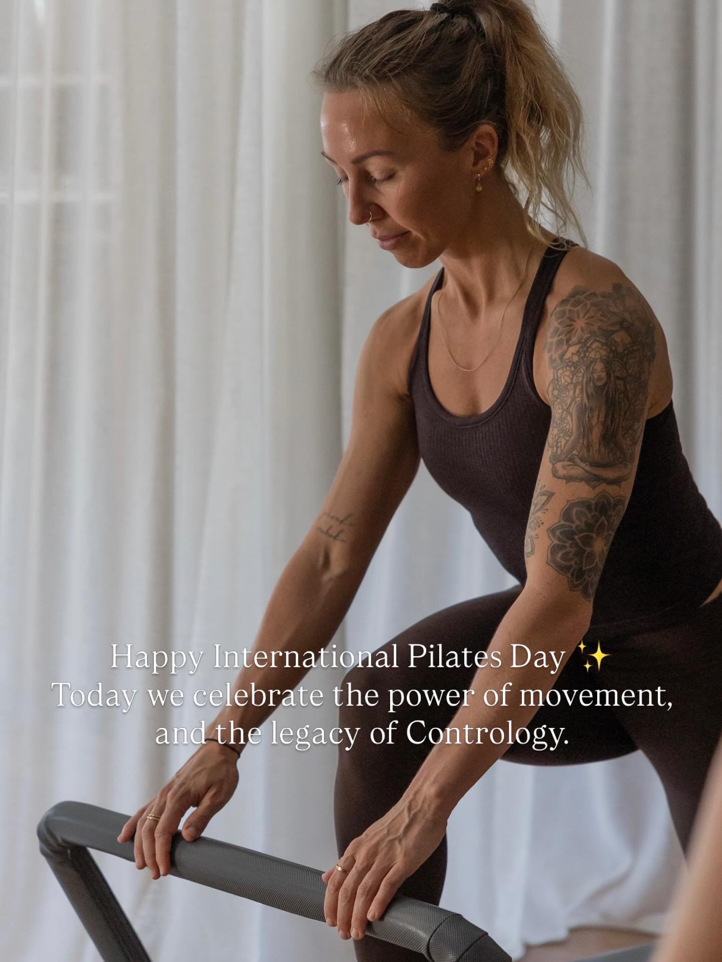 Happy International Pilates Day ✨
Today we celebrate the power of movement, and the legacy of Contrology.

Joseph Pilates believed that &ldquo;physical fitness is the first requisite of happiness,&rdquo; and that idea still resonates so deeply today.