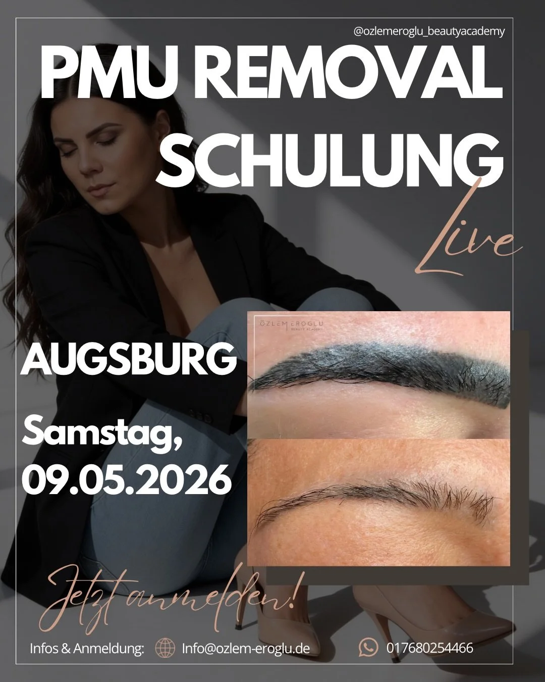 Viele PMU-Artists stehen irgendwann vor dem gleichen Problem:☝🏻

Kundinnen kommen mit alten Arbeiten &ndash; Rotstich, zu dunkel, fleckig oder einfach nicht mehr passend&hellip;

Und die Frage ist: 
Kannst du das l&ouml;sen &ndash; oder musst du sie