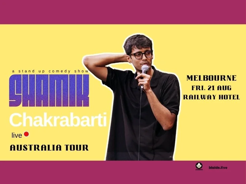 shamik chakrabarti (fully seated live comedy)