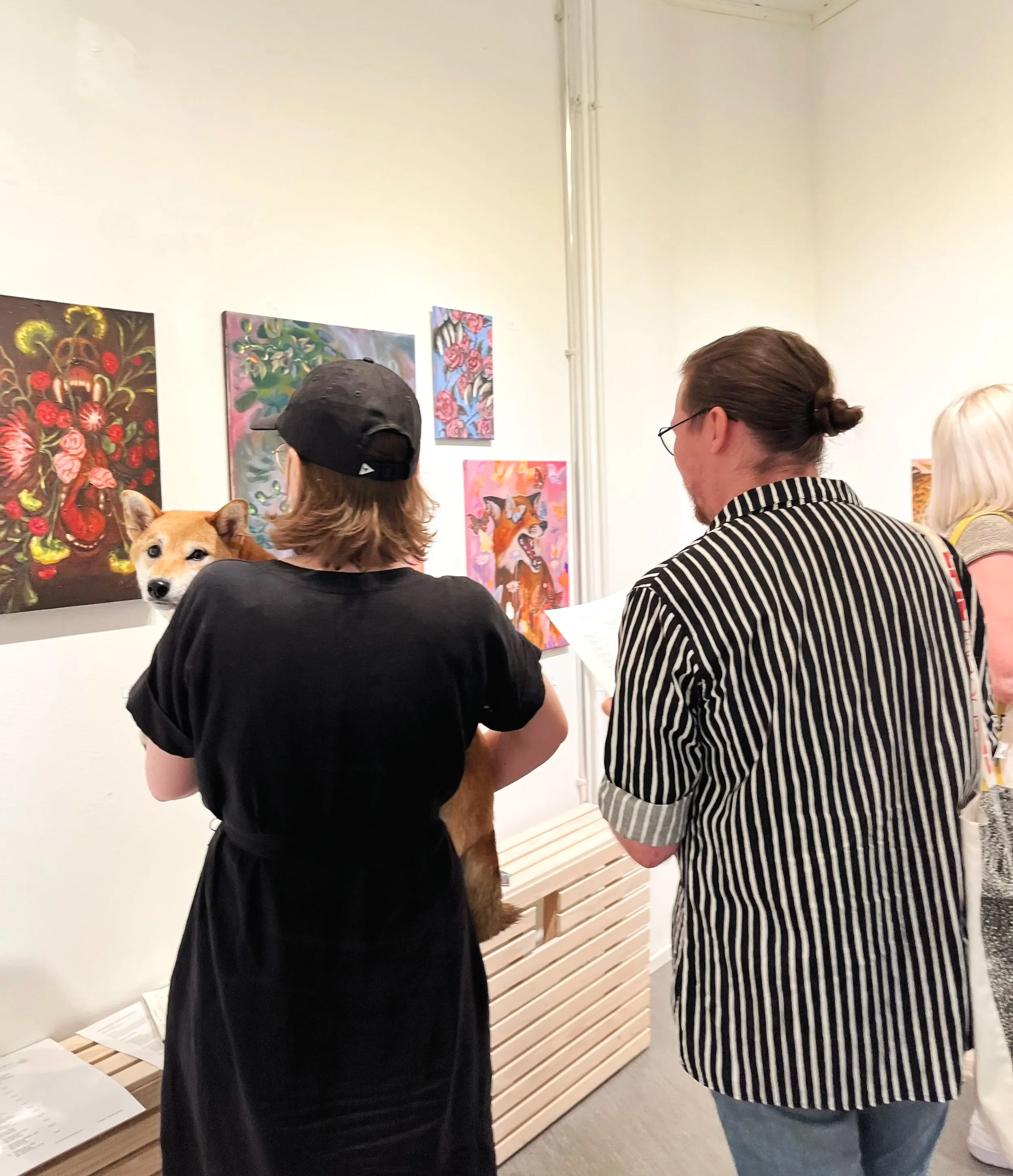 Kukitaan! at Blossom Point Gallery Helsinki, Finland, 2024
