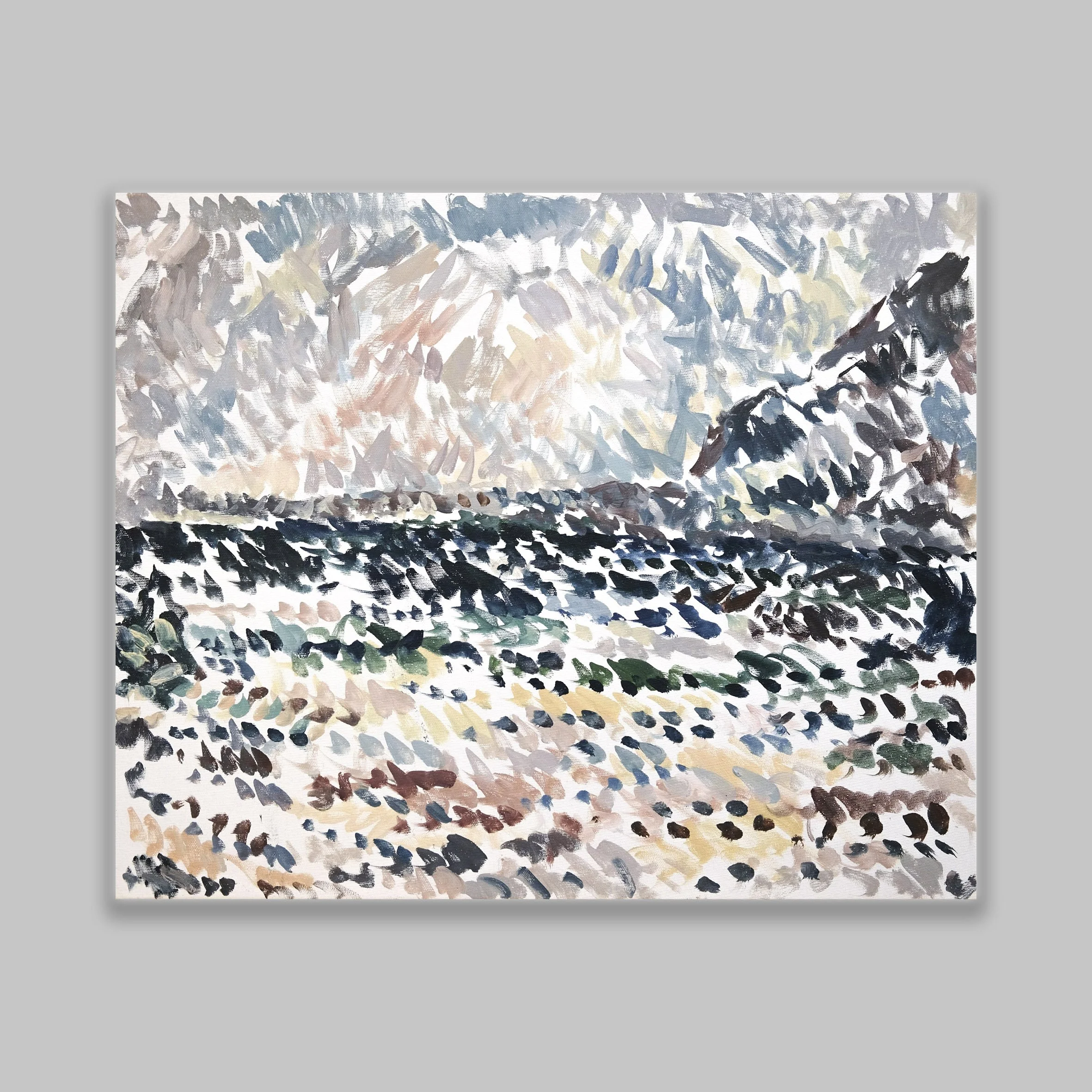 GB O Lake Effect; Morning Rain and Rhythms of Moving Ripples.jpg
