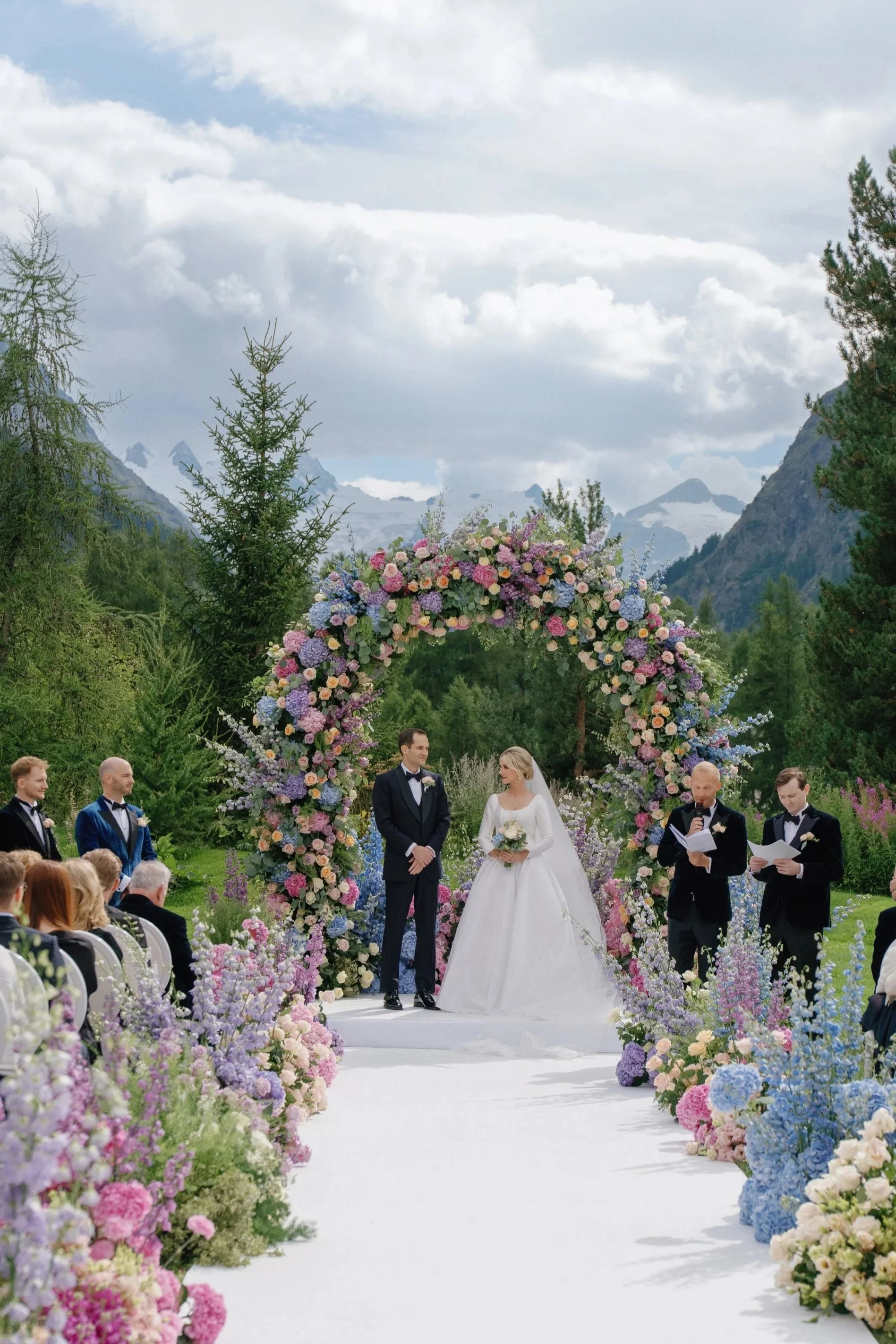 Luxury Wedding in Switzerland | Katherine & Basile at Grand Hotel Kronenhof