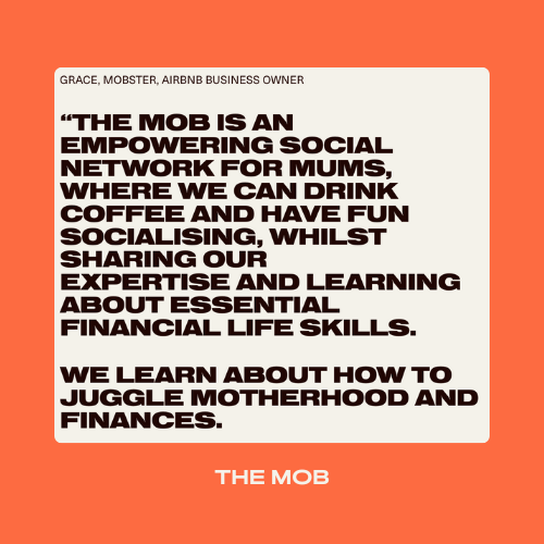 Mums Who Build member testimonial