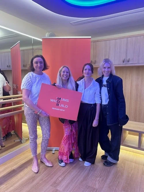 MOB Notting Hill Ambassador Nikki Richard, MOB Cofounder Georgie and Tiba + Marl founders having a group photo