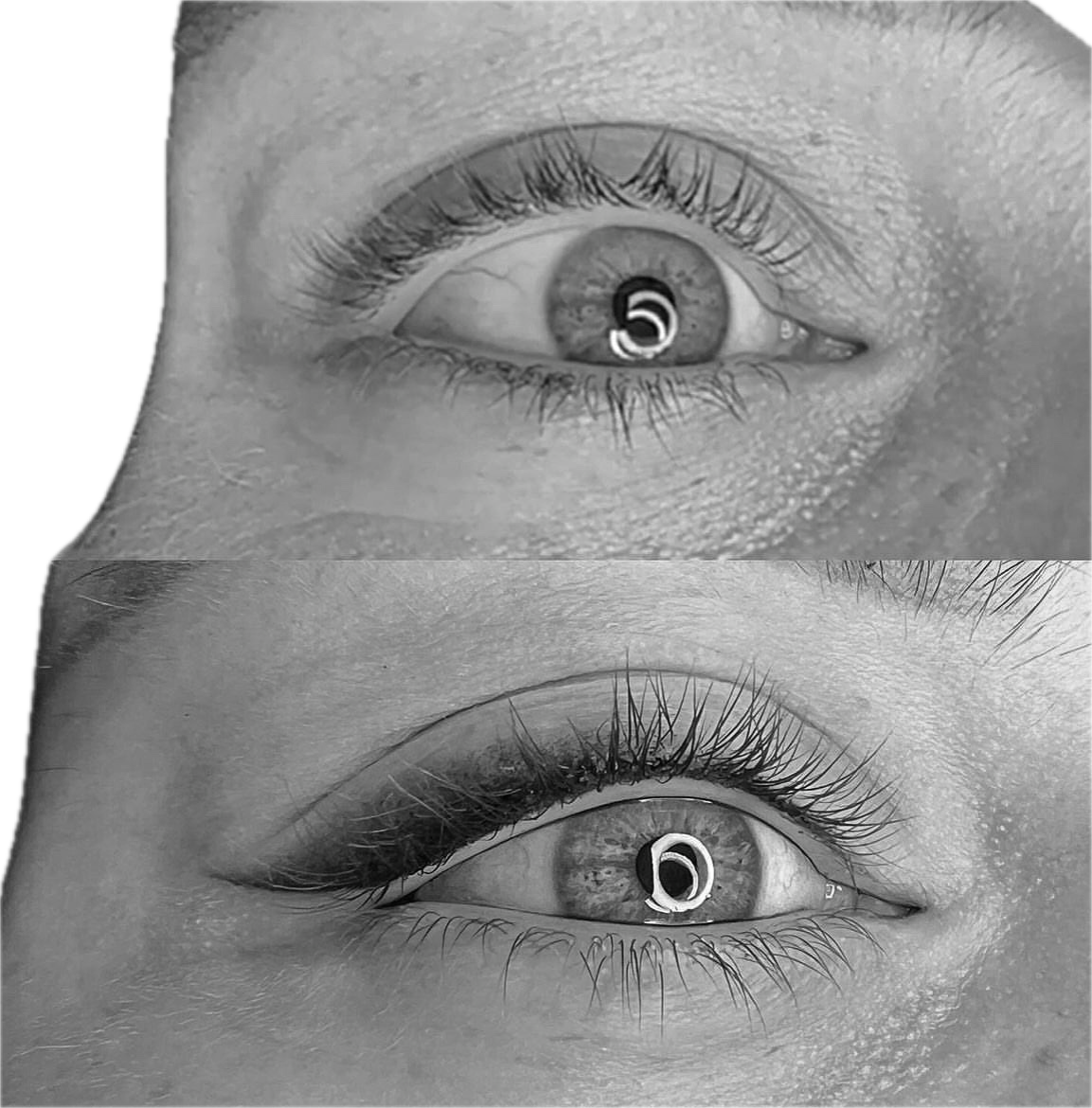 schattierter Eyeliner