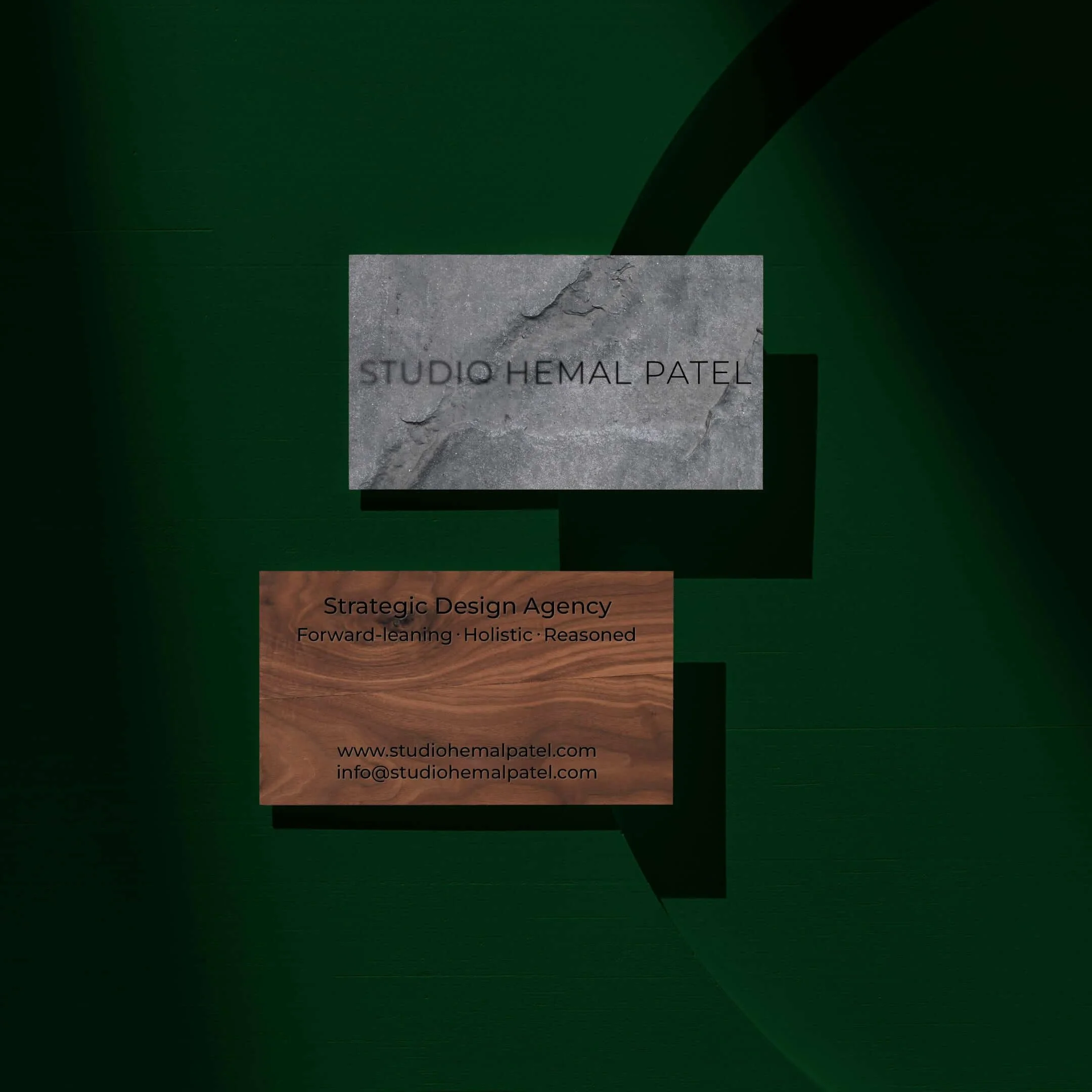 Studio Hemal Patel business cards
