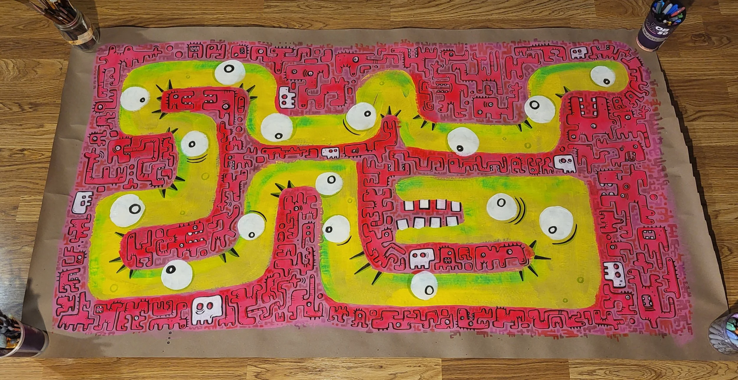 the machine 1