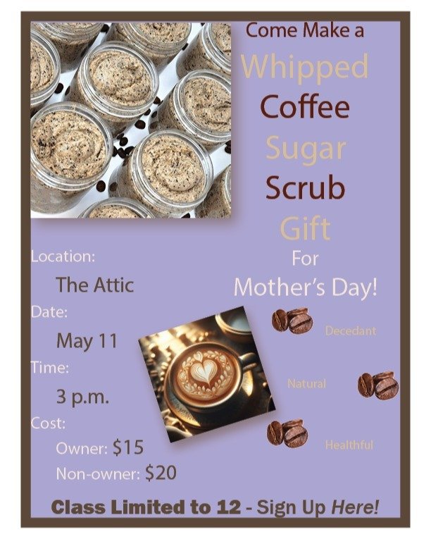 Maybe you have a great relationship with the mothers in your life and want to make an amazing scrub to help them take the care of themselves as they deserve.... EXCELLENT!

But maybe, you're like me and find Mother's Day difficult. Maybe you've lost 