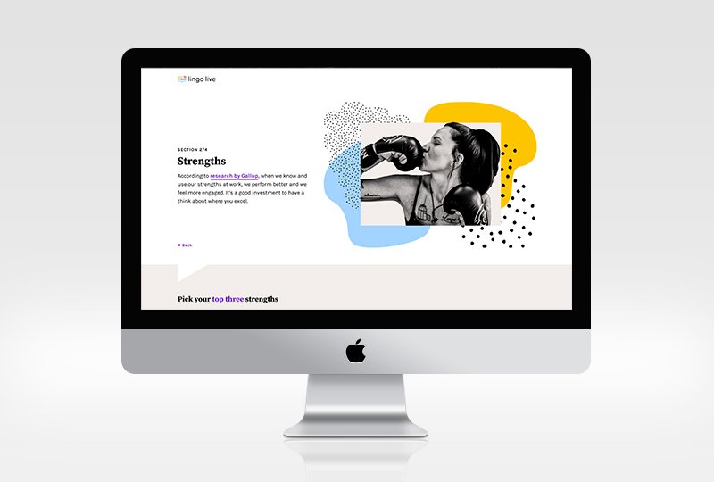Skill alignment feature, a web app feature