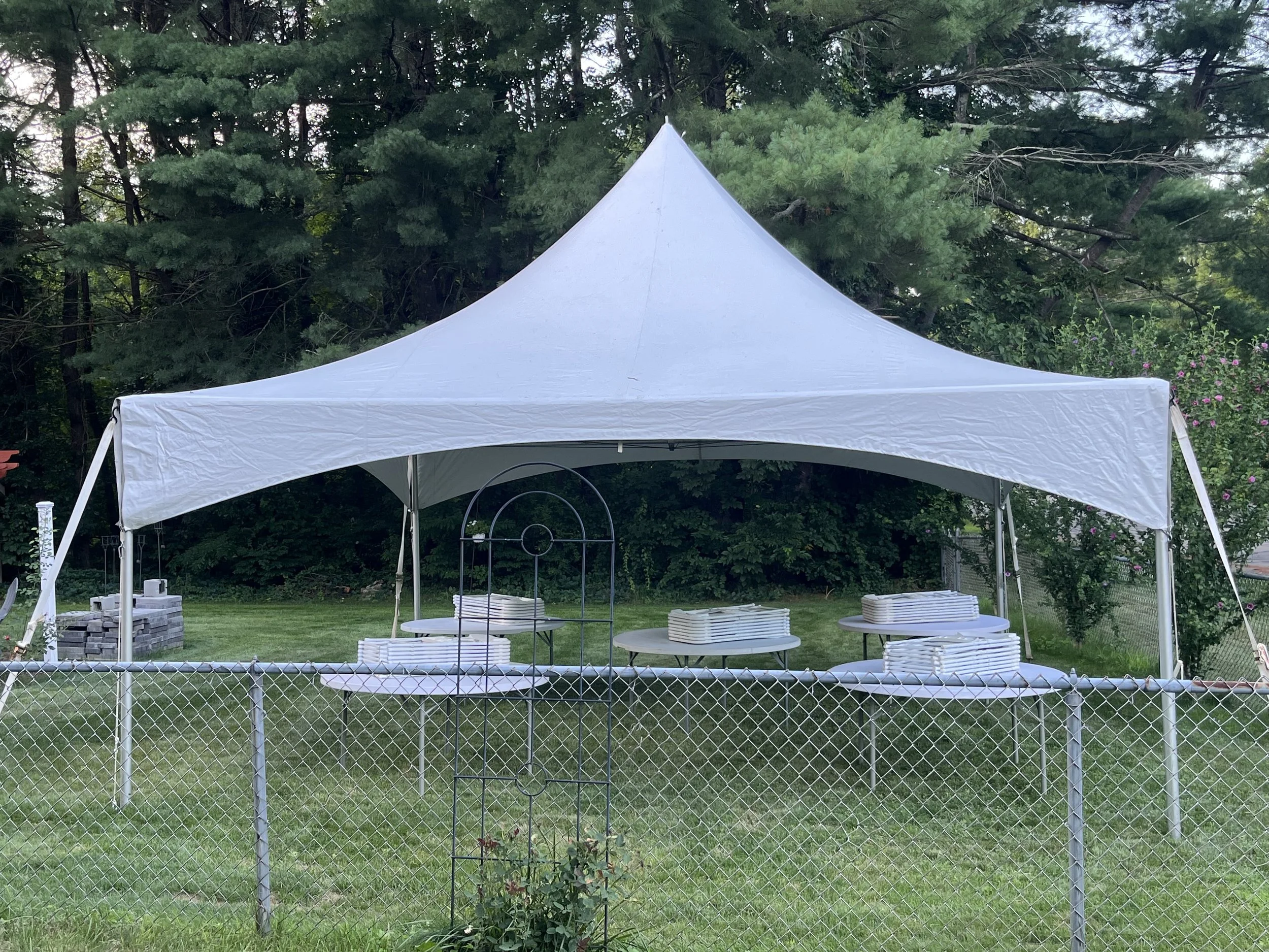 40 Person High Peak Frame Tent Package